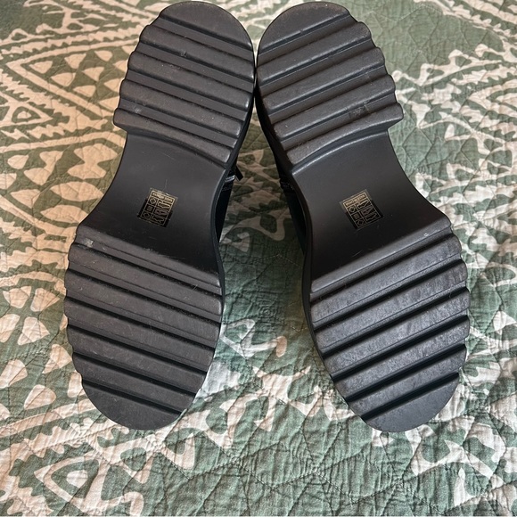 DISTURBIA wedge platform goth boots size 9 Womens - Picture 7 of 10